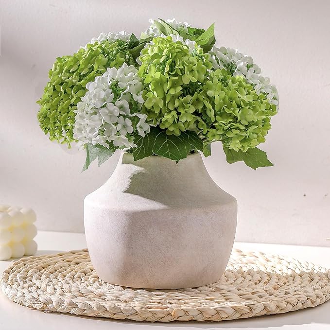 CozyNest Decor terracotta vases with rustic finish, ideal for home decor or floral arrangements.