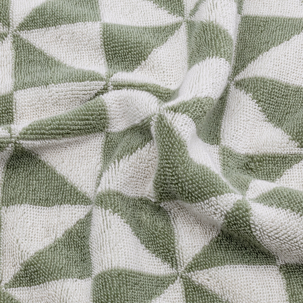 Color swatch of Italic Australian Cotton Bath Towels showing various shades and textures for home use.