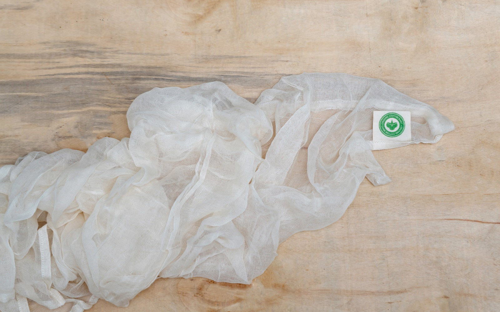 Organic Cotton Mart cotton cheesecloth for kitchen straining, soft and breathable fabric ideal for culinary and food preparation tasks.