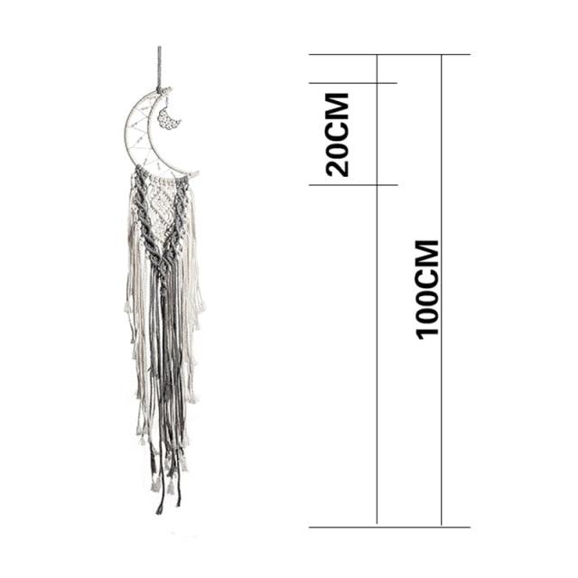 Stevvex leaf wall hanging dream catcher with LED lights, ideal for home decor, teen bedrooms, or wedding decorations.