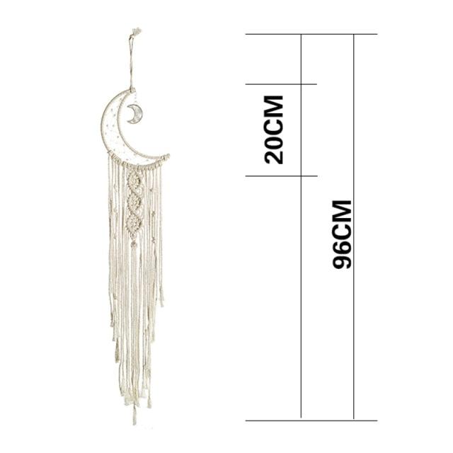 Stevvex leaf wall hanging dream catcher with LED lights, perfect for home decor, bedroom, or dorm room aesthetic decoration.