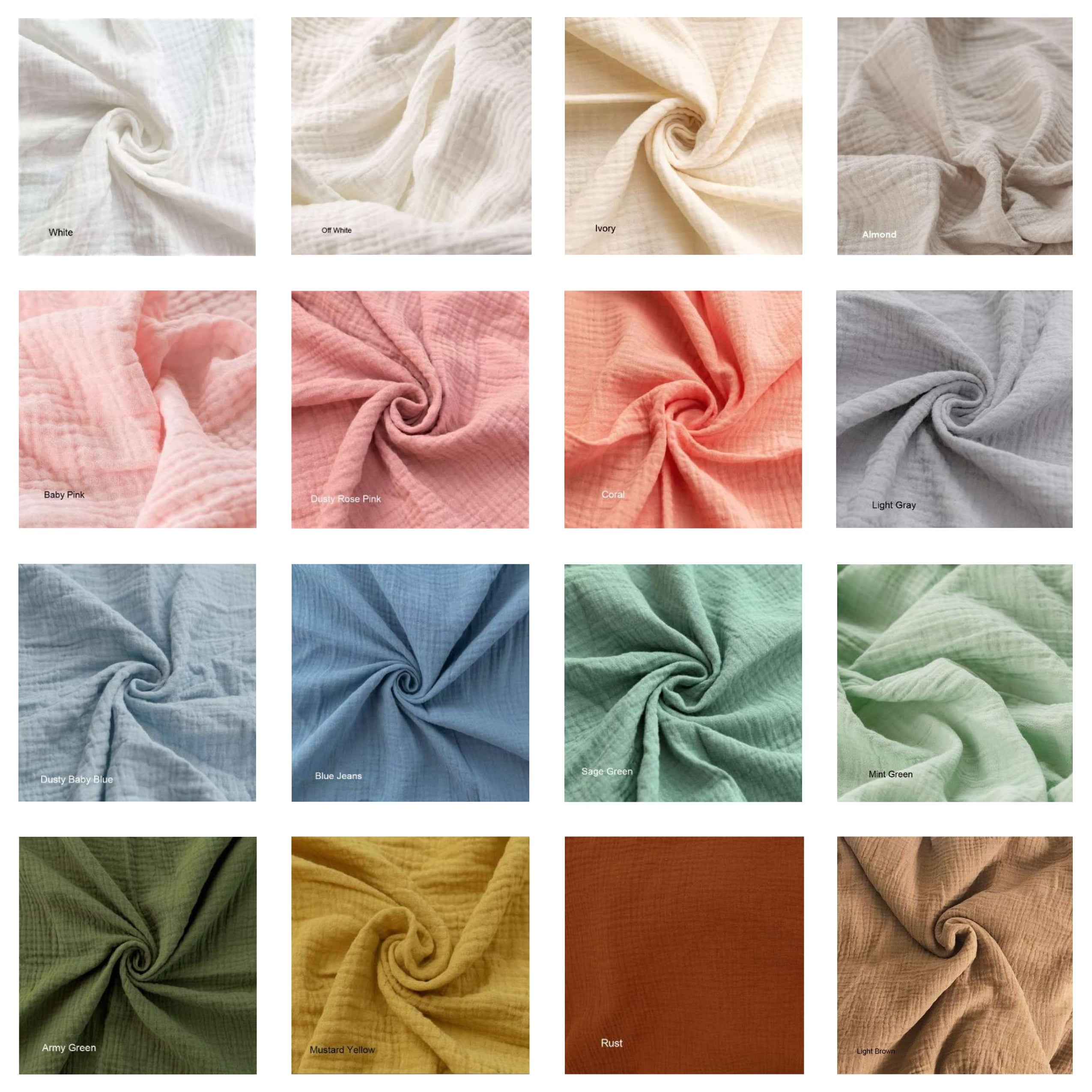 Organic cotton double gauze duvet cover for infant lounger slip cover by Wendy Anne, featuring soft, breathable fabric in various colors.